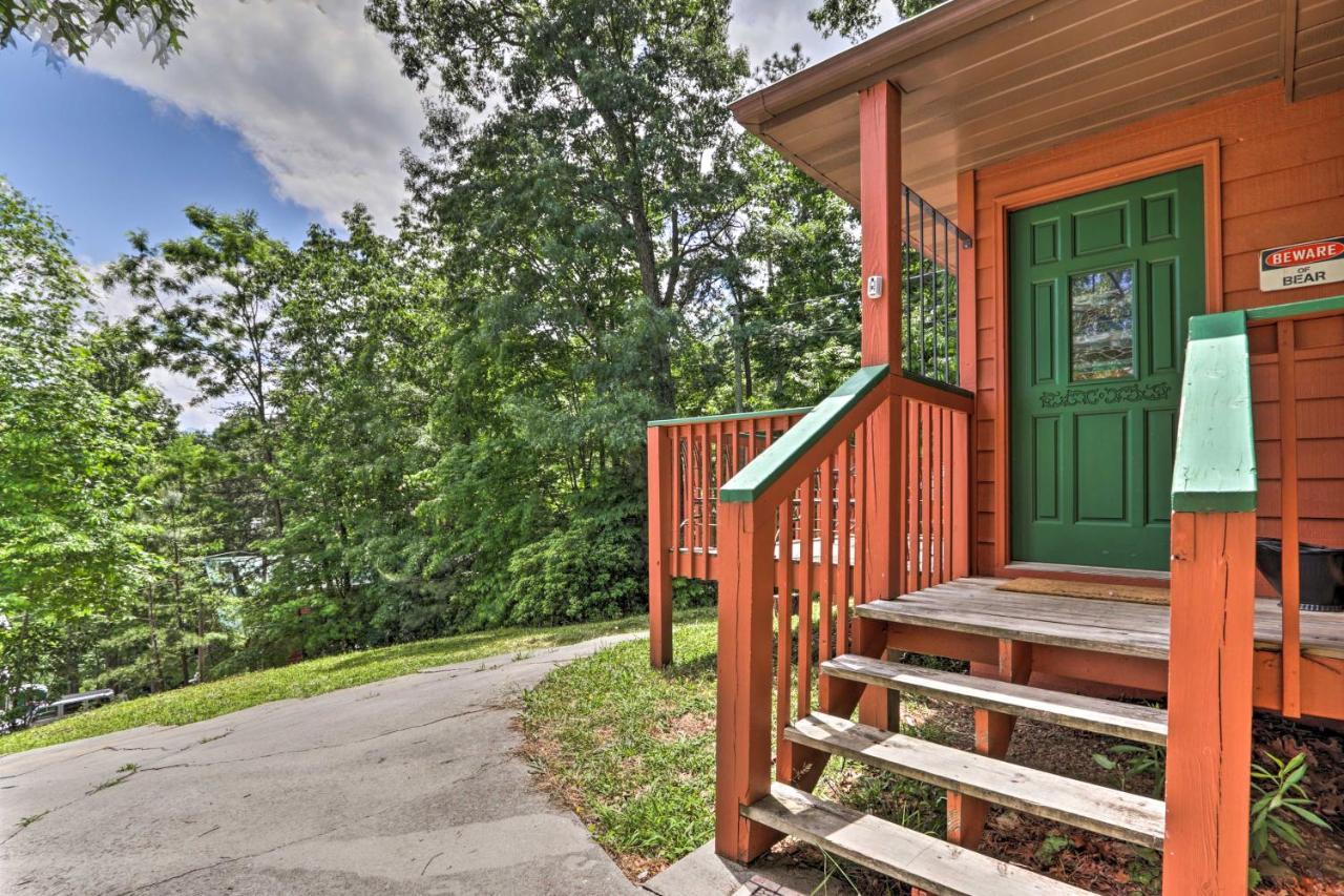 Gatlinburg Chalet Hot Tub, Sauna And Mountain View Exteriör bild