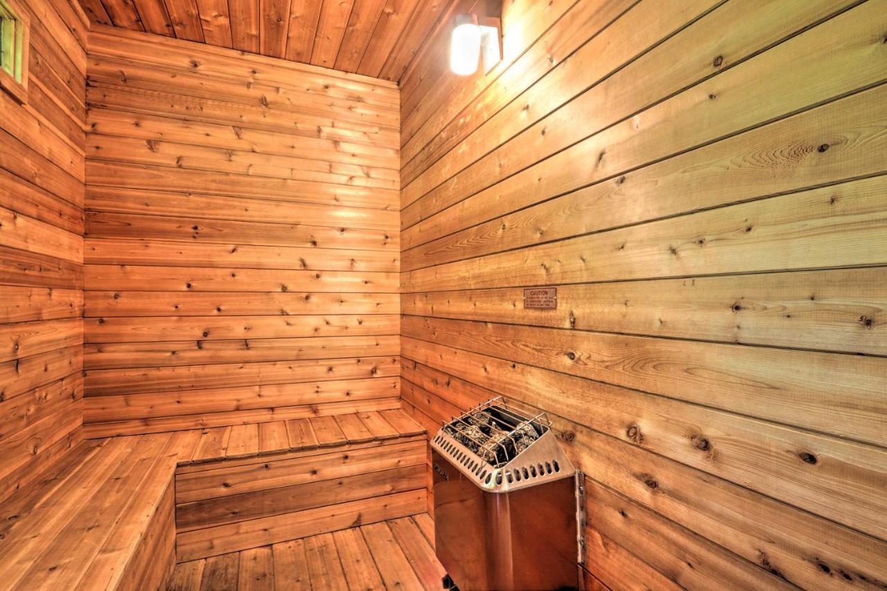 Gatlinburg Chalet Hot Tub, Sauna And Mountain View Exteriör bild
